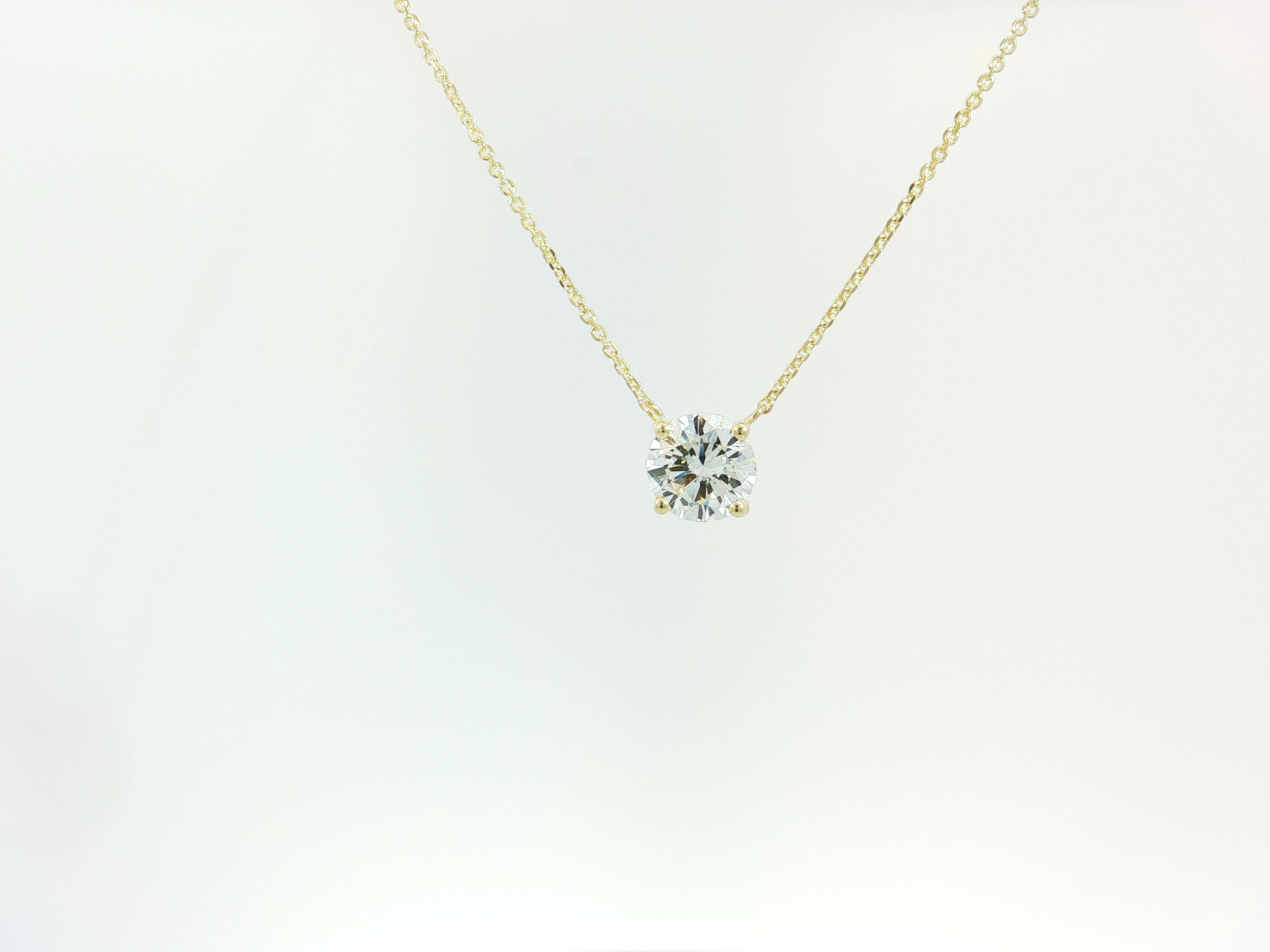 LAB GROWN DIAMOND PENDANTS