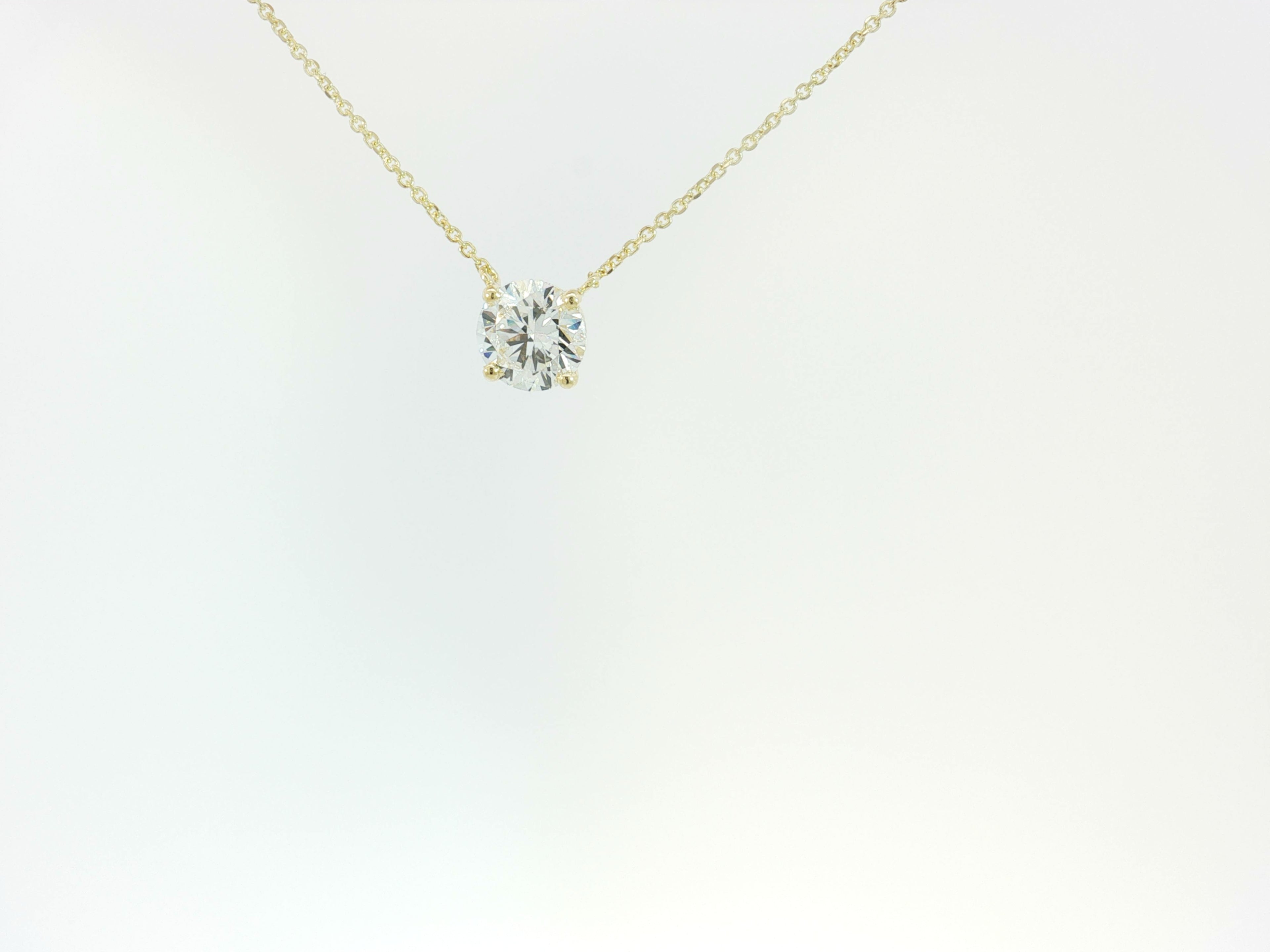 LAB GROWN DIAMOND PENDANTS