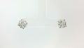 LAB DIAMOND STUDS 3.00CT 14KT WHITE GOLD<br>LAB221125-12/LAB221125-08