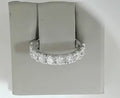 Imagine Bridal 14K White Gold Pave Lab Created Diamond Band 1.5CTW size 6