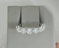 Imagine Bridal 14K White Gold Single Prong Lab Created Diamond 2.0ct size 6