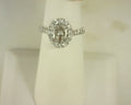 Diamond Semi Mount Ring 14K White Gold