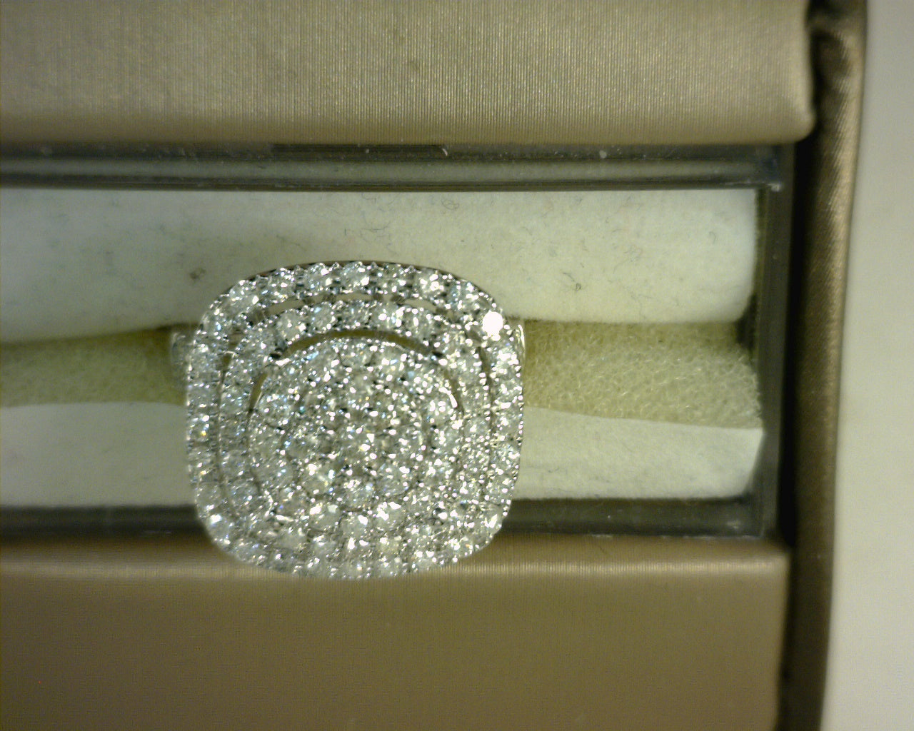 Lady's Yellow 14 Karat Ballerina Fashion Ring