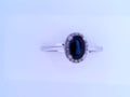 Diamond Birthstone Ring 10K White Gold