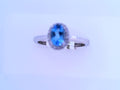 Diamond Birthstone Ring 10K White Gold