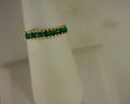 Emerald Ring .49ctw 14K Yellow Gold