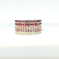 Colored Stone Rings  -  Women'