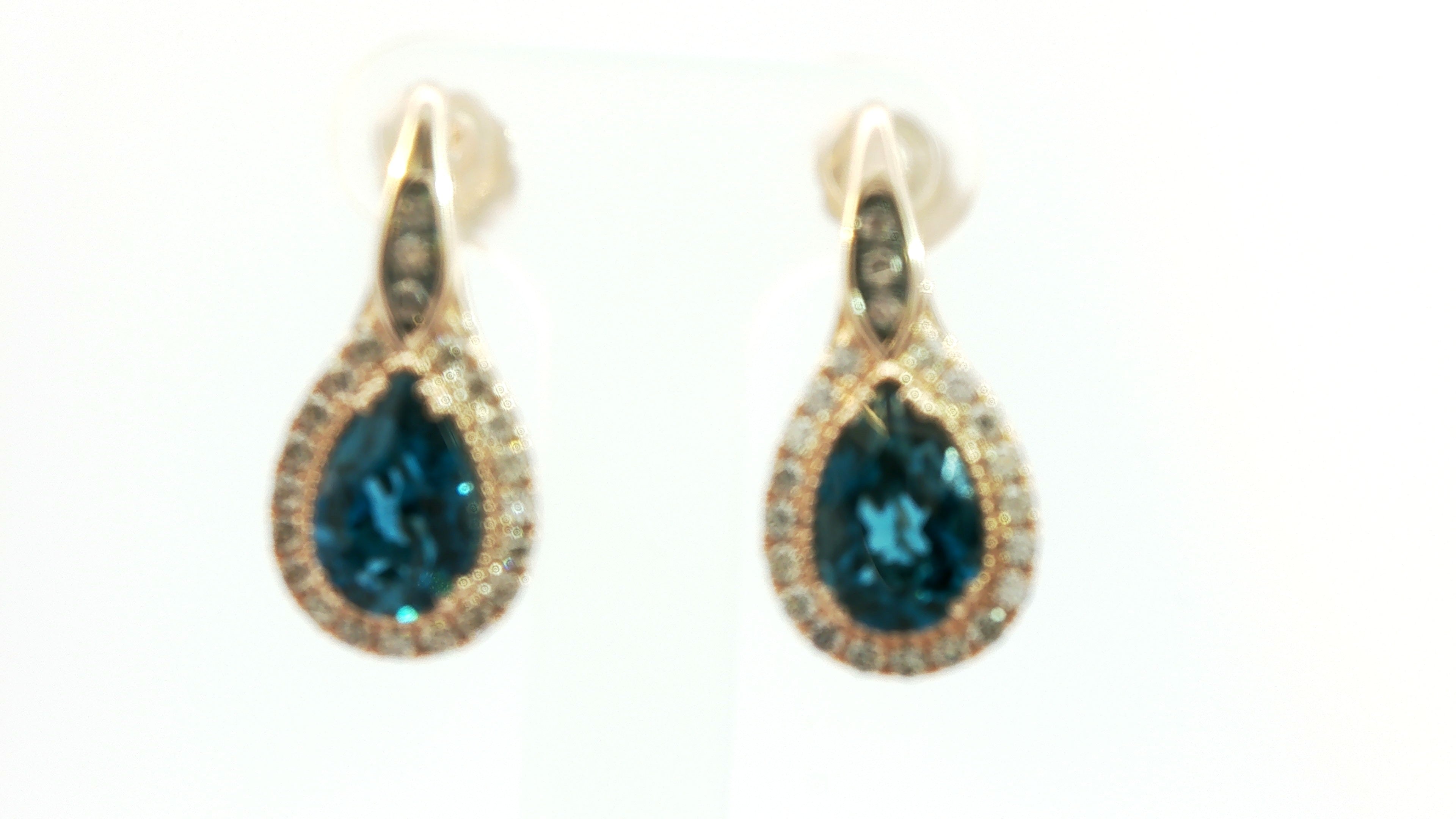 Colored Stone Earring