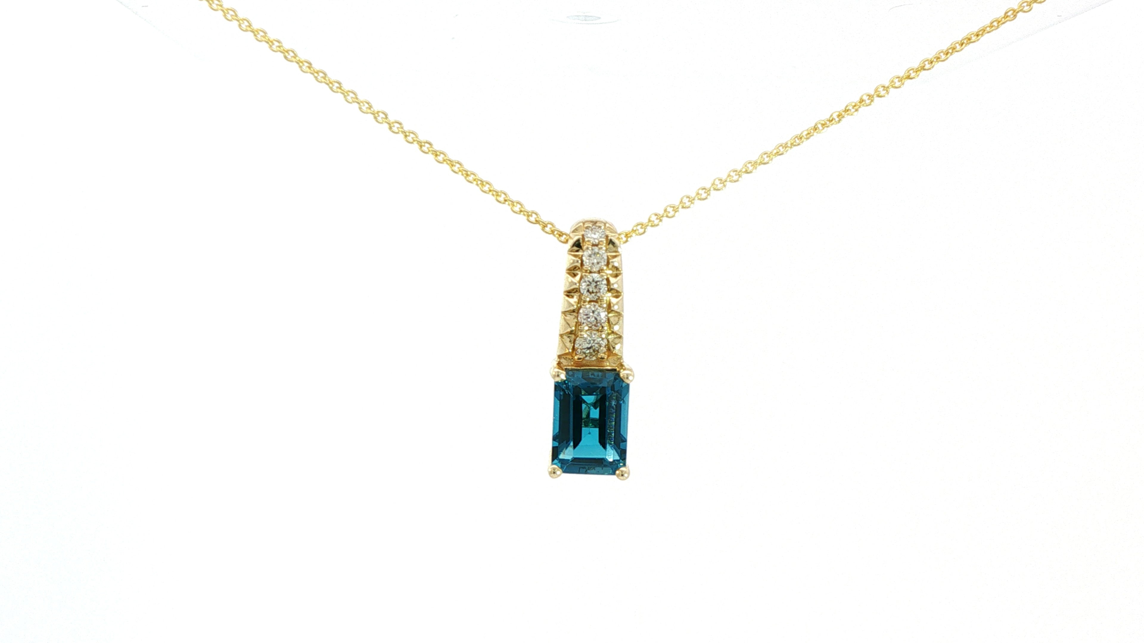 Colored Stone Pendant