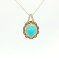 Colored Stone Pendant