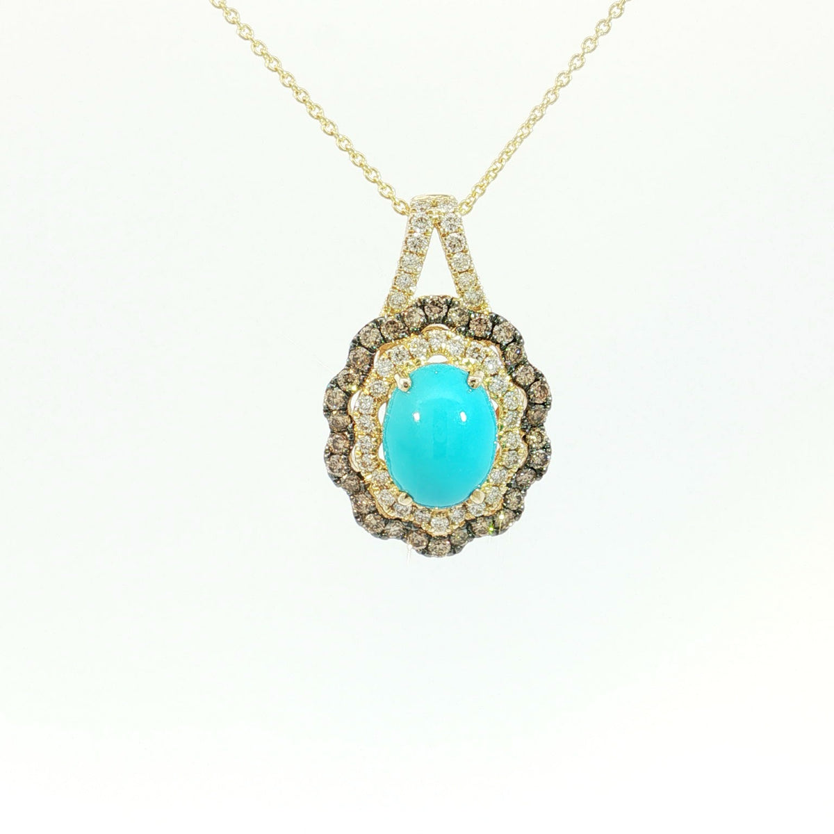 Colored Stone Pendant