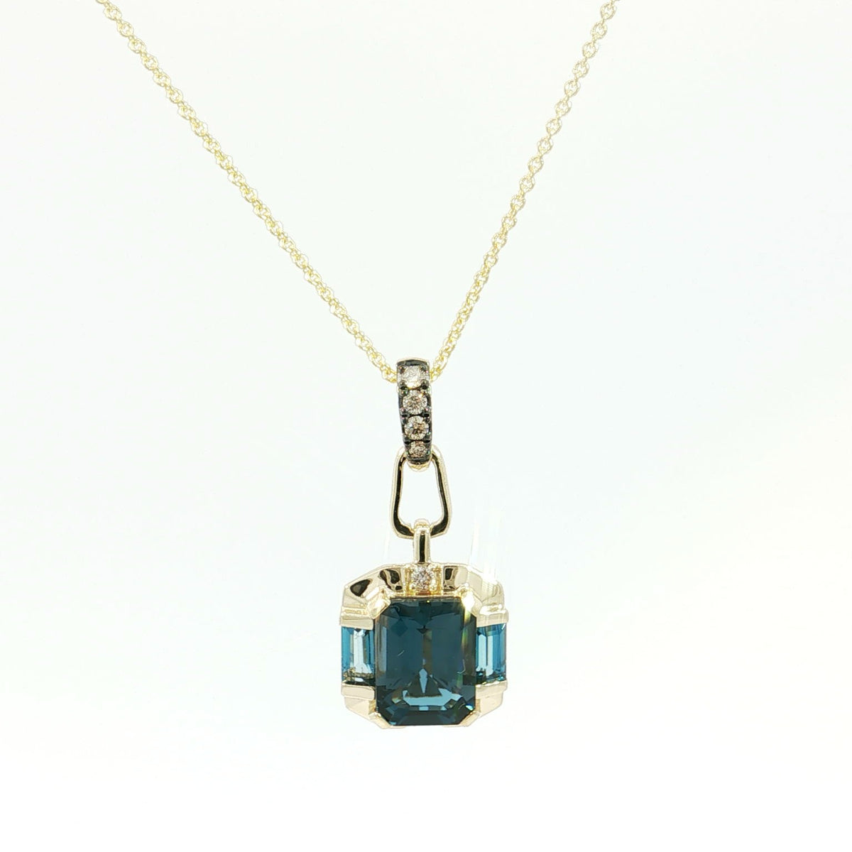 Colored Stone Pendant