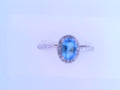 Diamond Birthstone Ring 10K White Gold