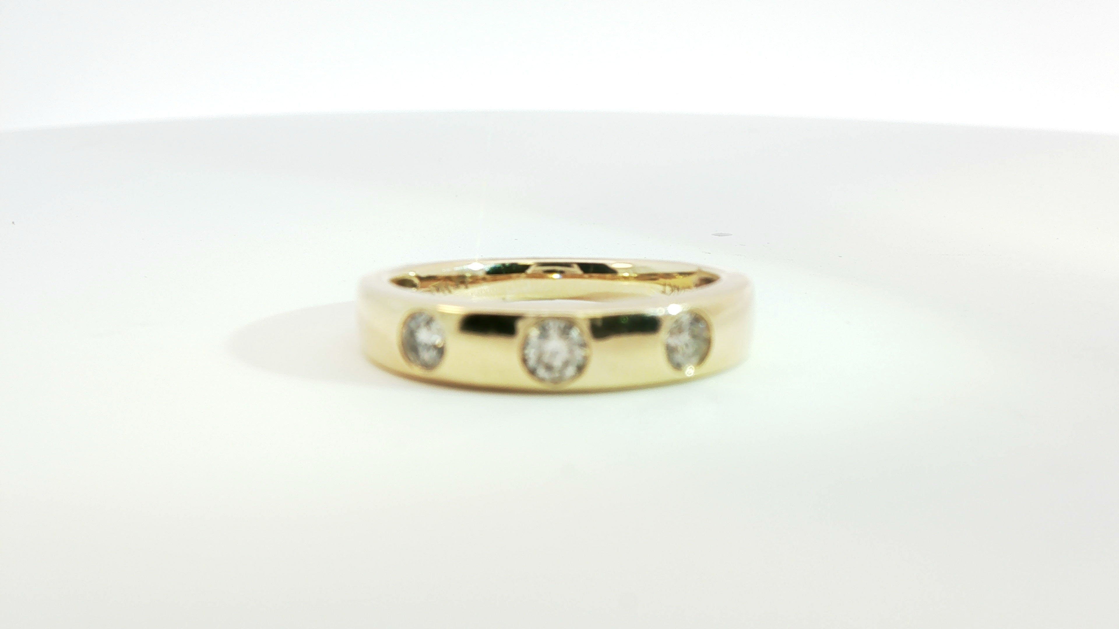 Levian Diamond Band 1/3ctw Nude Diamonds 14K Yellow Gold
