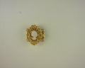 14K Yellow Gold Cameo Slide Charm 3.4g