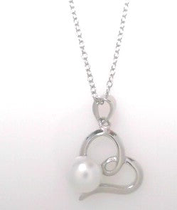 SS pearl pendant