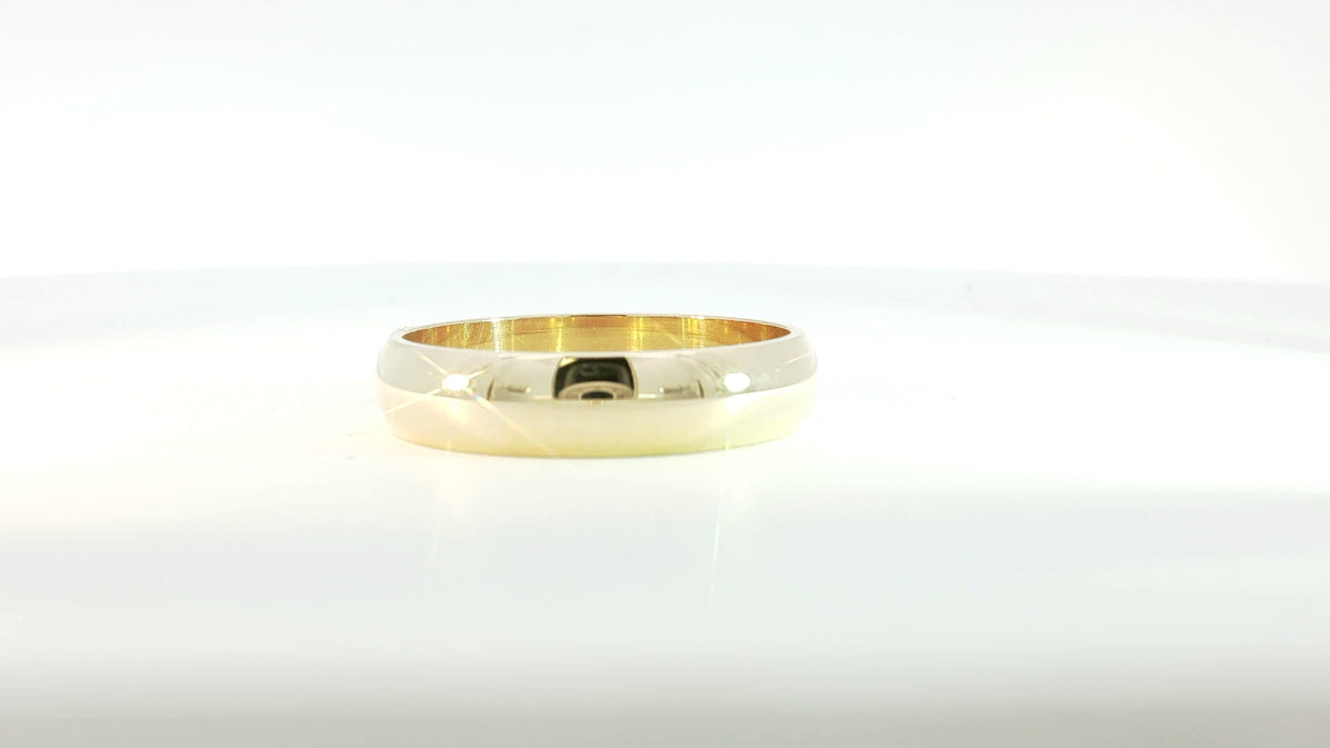 Precious Metal (No stones) Wedding Bands - Men