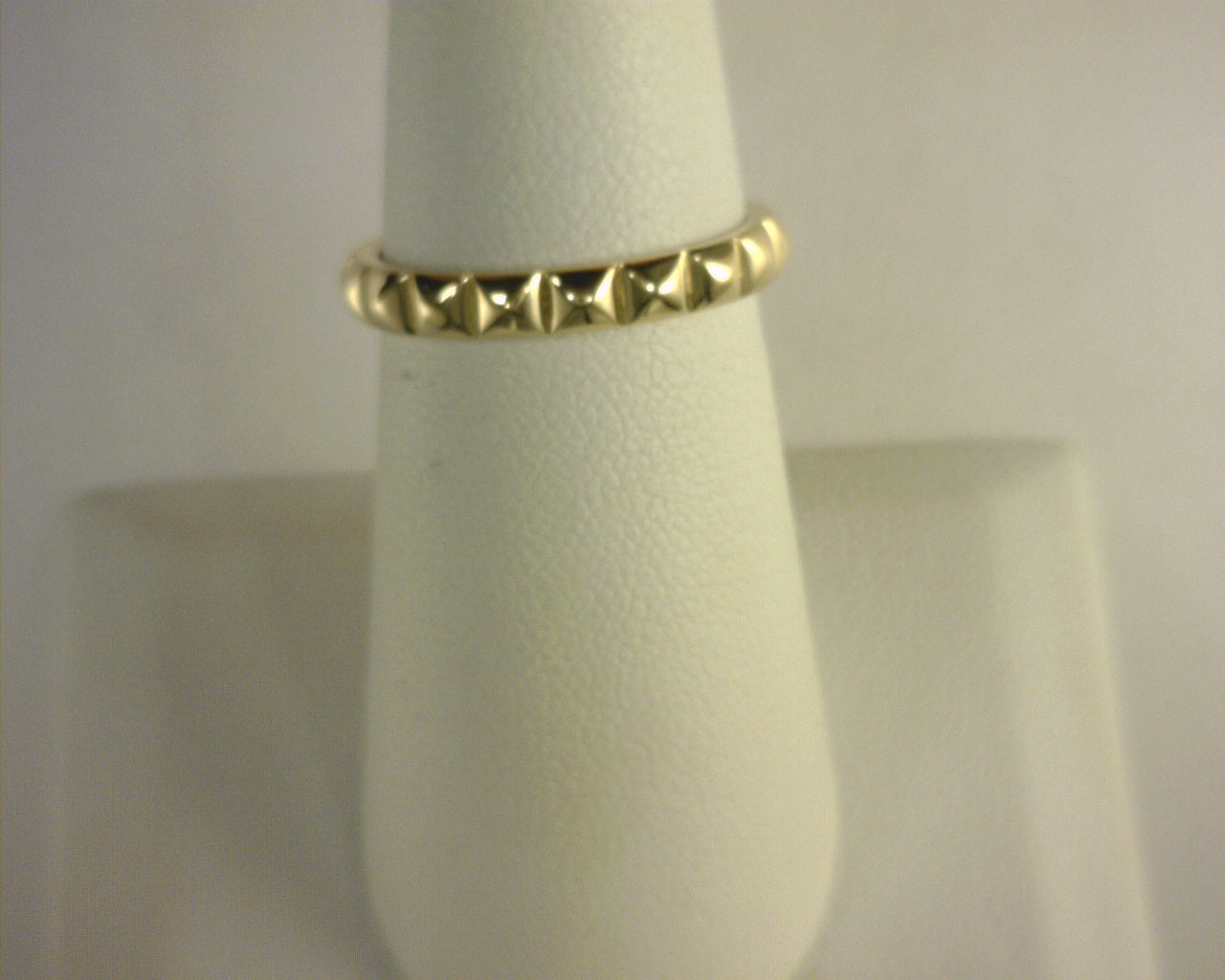 Gabriel NY 14K Yellow Gold Pyramid Ring S1975397