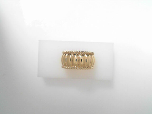 Gabriel NY 14K Yellow Gold Bujukan and Scallop Wide Band Ring S1901966