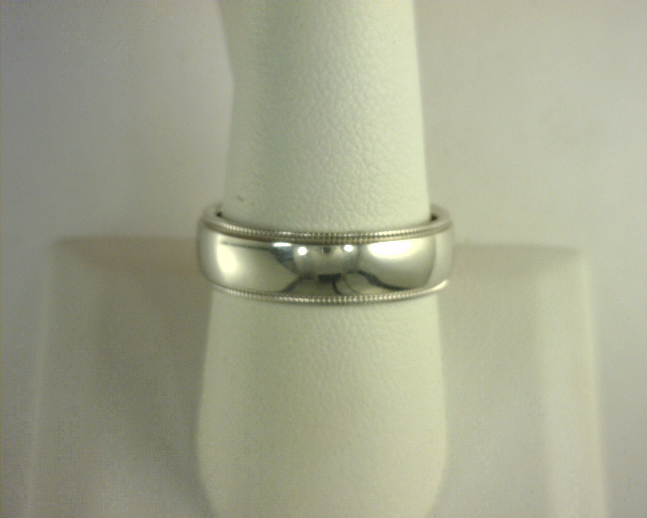 Gold Band 14K White Gold