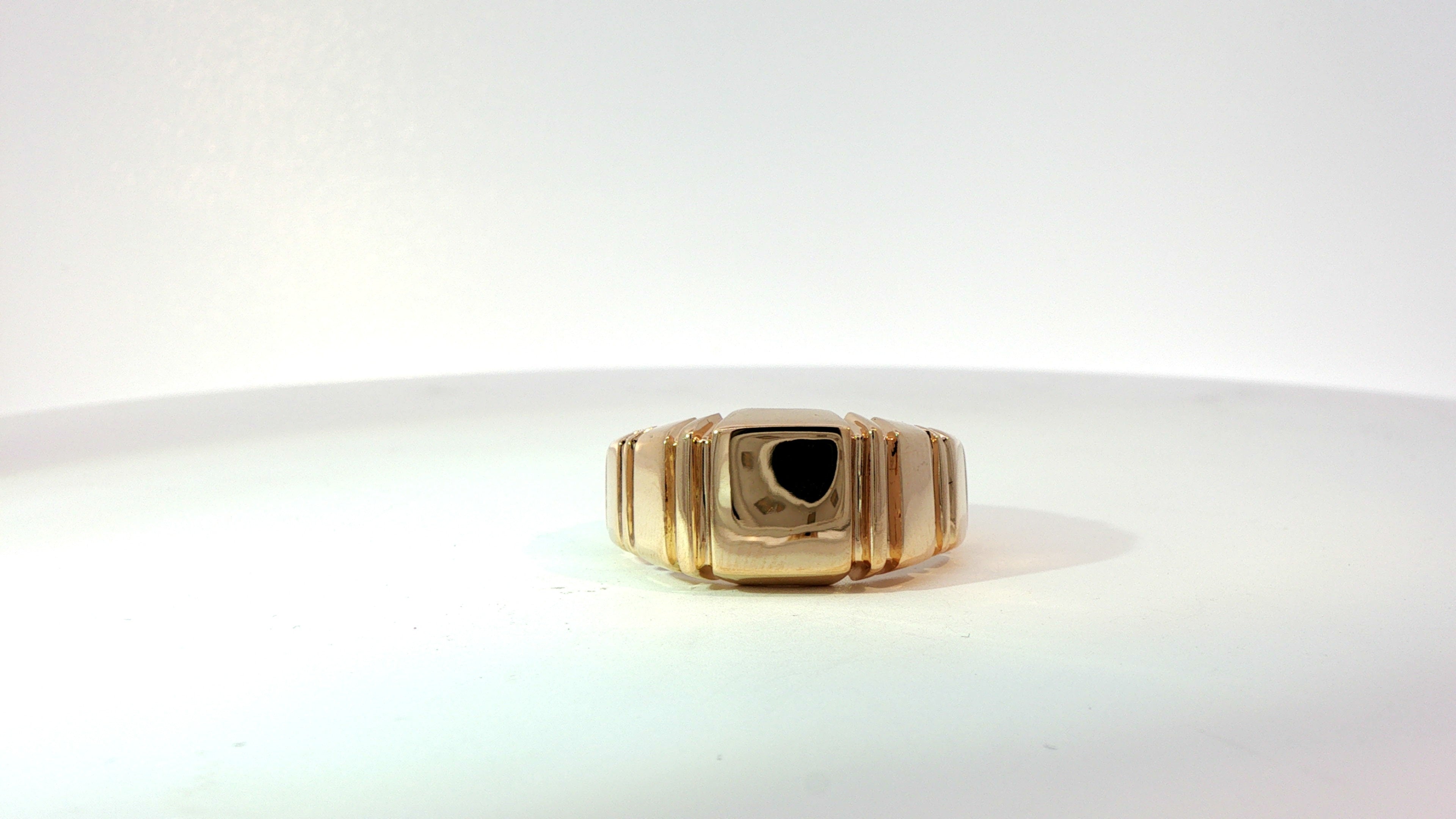 Precious Metal (No stones) - Fashion Rings -Men