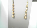 Gabriel NY 14K Yellow Gold Graduating Bujukan Beads Leverback Drop Earrings S1901967