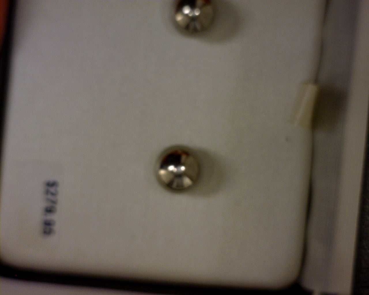 14 KARAT WHITE GOLD 8MM BALL