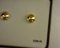 14KARAT YELLOW GOLD 10MM  POLISHED BUTTON