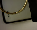 2.5X5.0MM 14K YELLOW GOLD HOOPS
