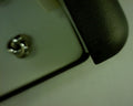 14 K WHITE GOLD KNOT STUDS