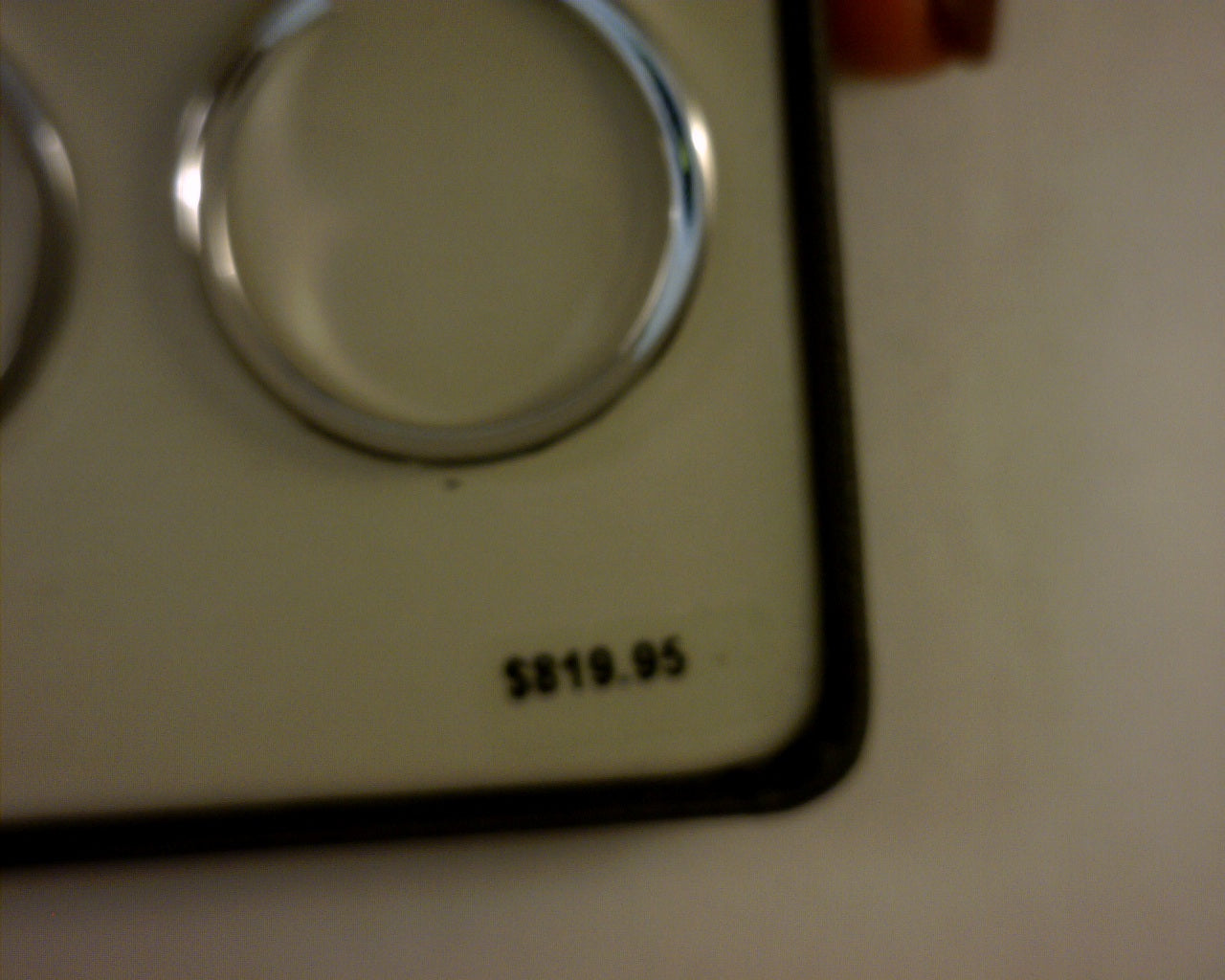 14K WHITE GOLD 2X2.5MM SQUARE TUBE