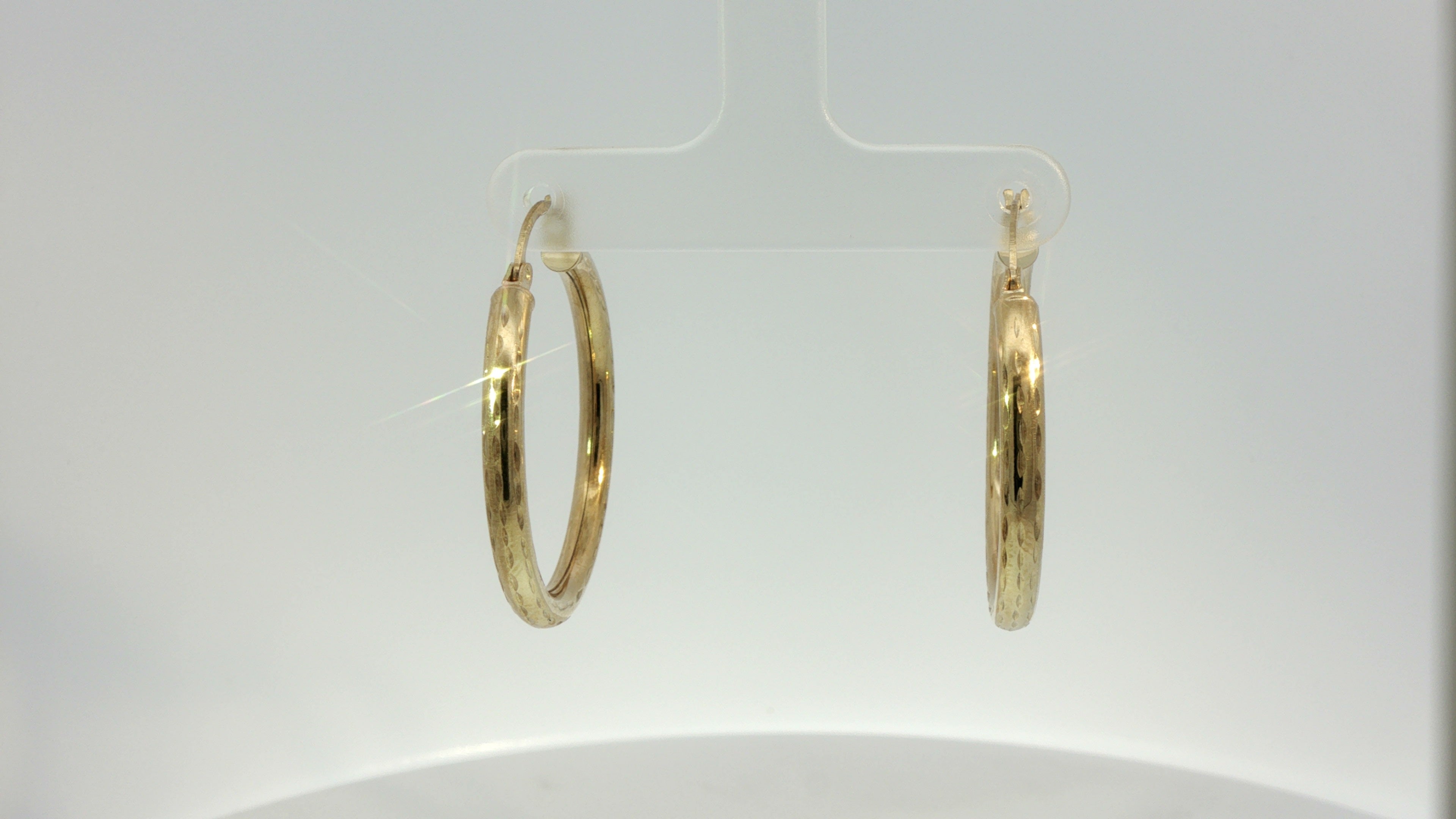Precious Metal (No stones) Earring