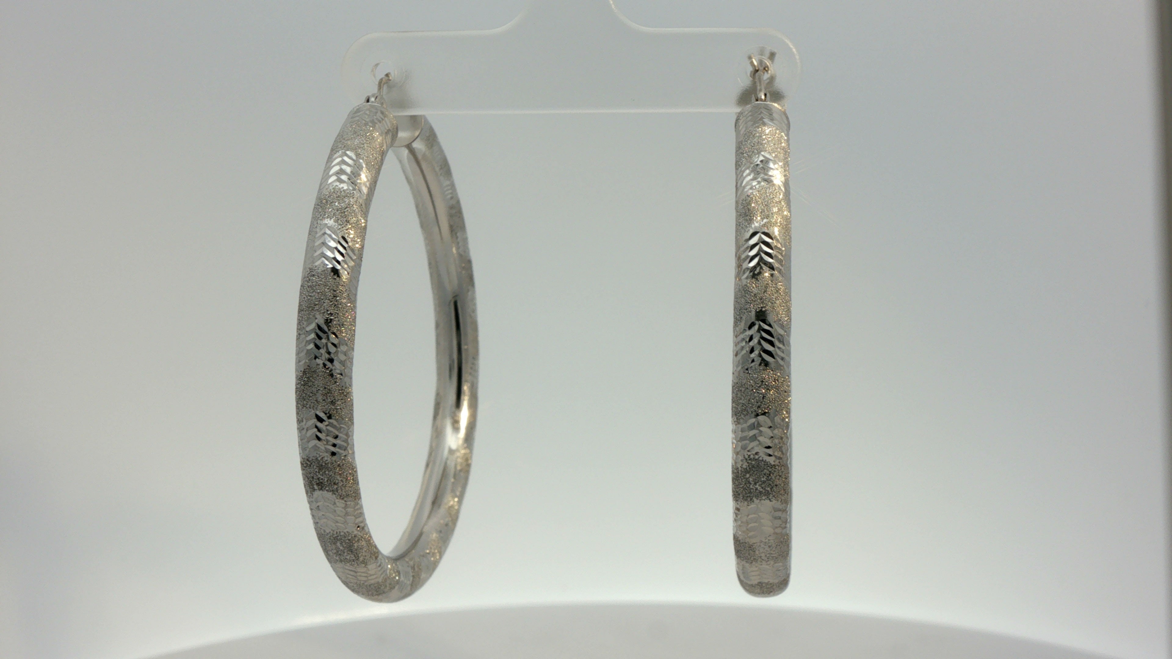 Precious Metal (No stones) Earring