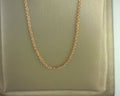 14 Karat Rose Gold Chain Length 18"