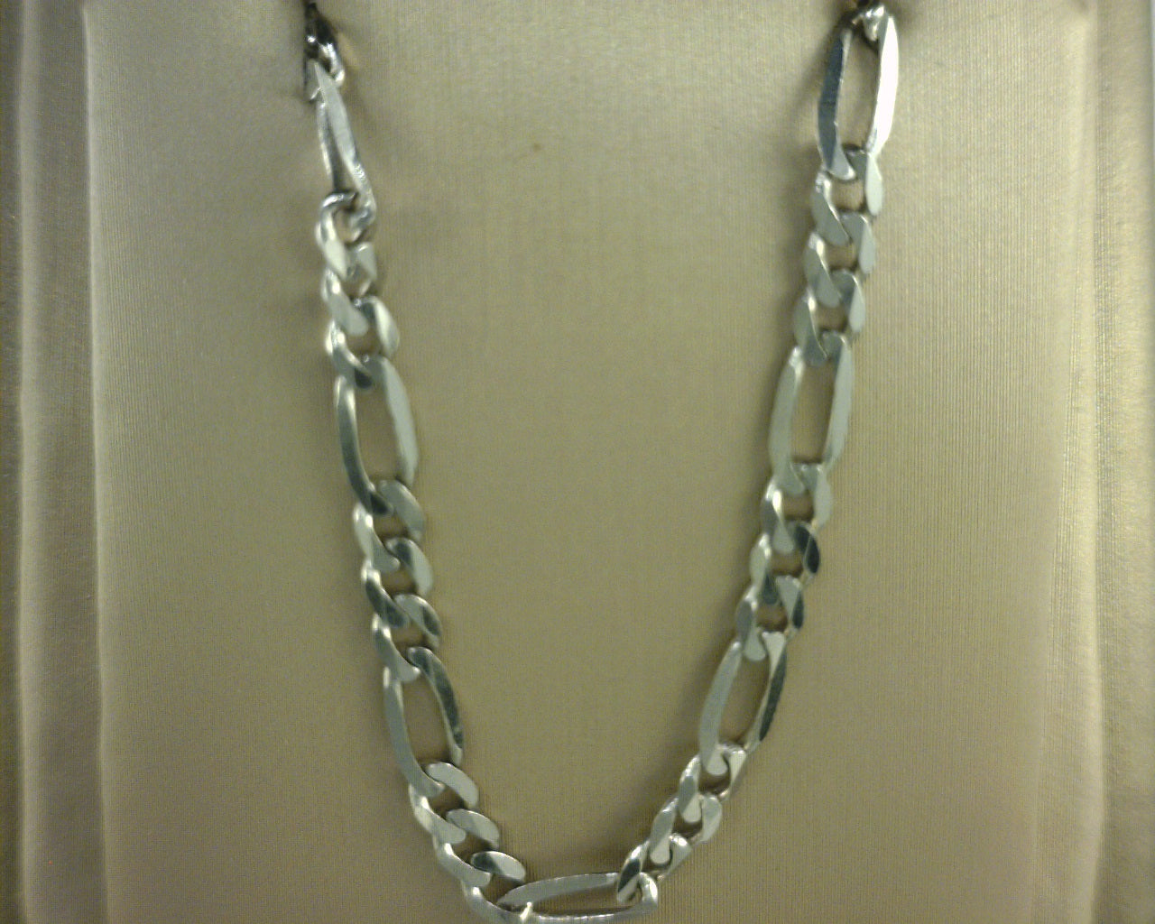 14K White Gold Chain 18"