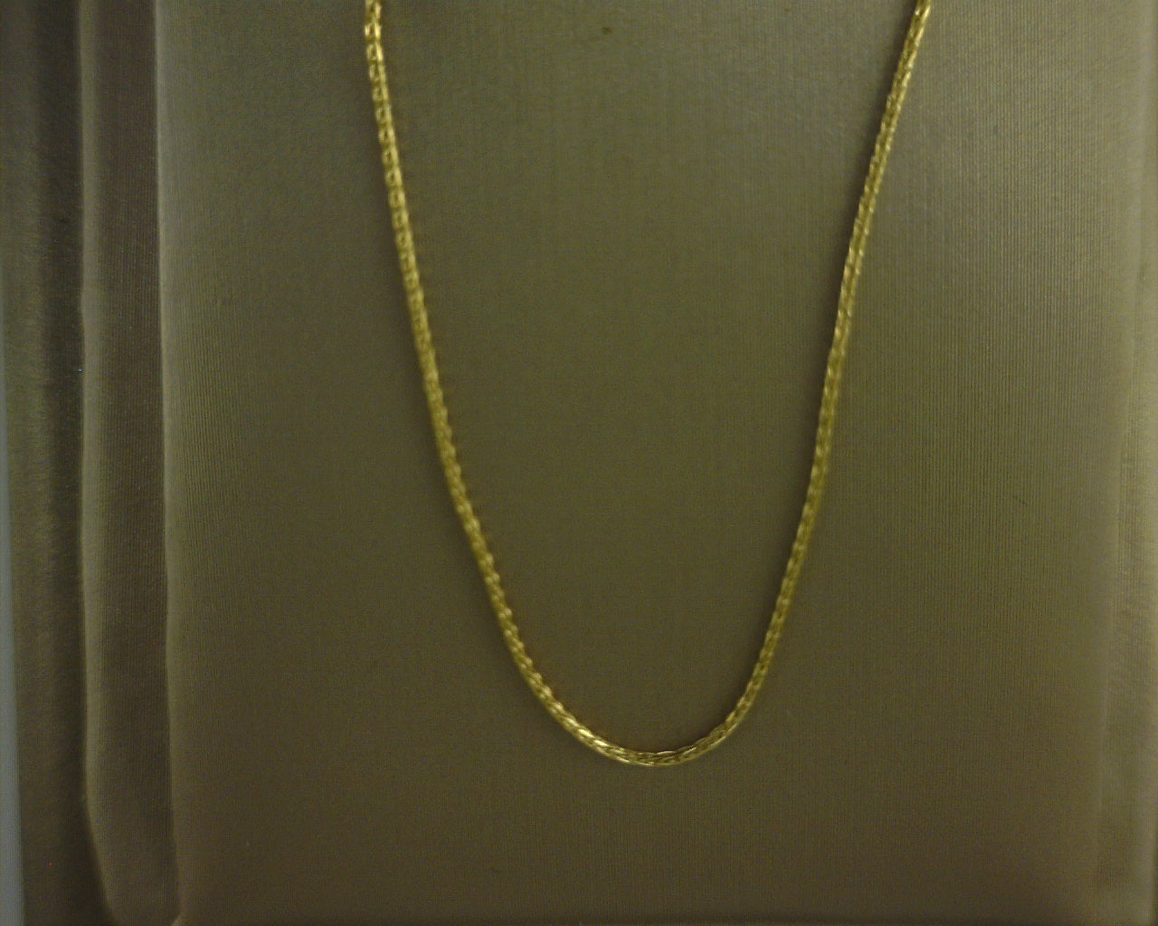 14k yellow snake chain 20 inches