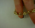 14KT GOLD FASHION CHAIN BRACELET