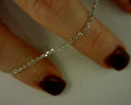 14kt white gold chians 3.4grams