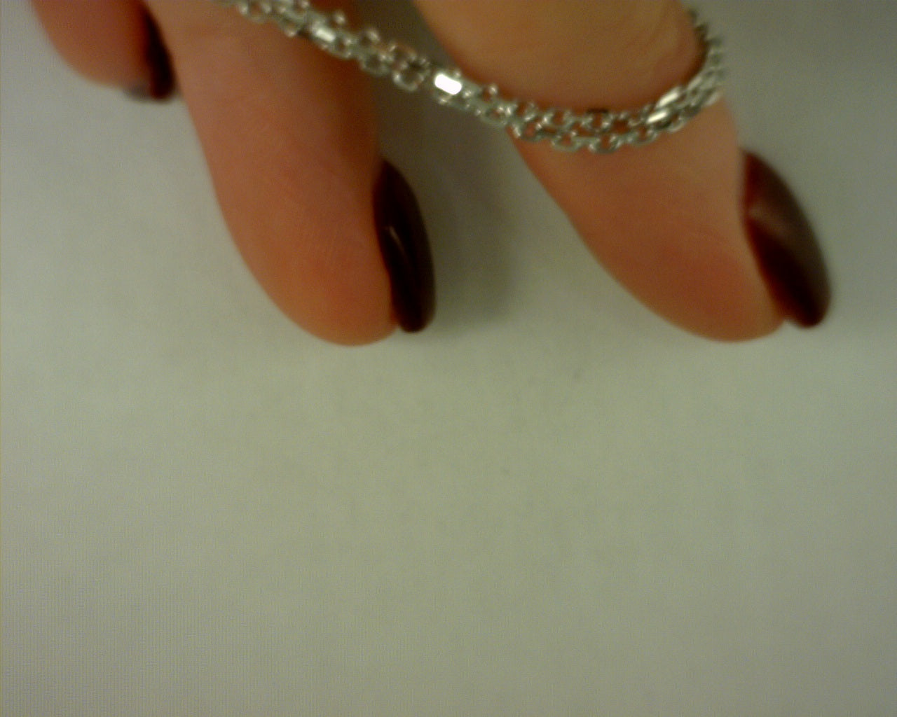 14kt white gold chain 3.1g