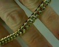 SEMI SOLID CUBAM 14KT GOLD 16.7G