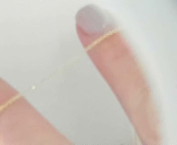 18 inch 14kt yellow gold chain 1mm 2.0grams