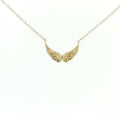 GABRIEL 14K ANGEL WINGS NECKLACE