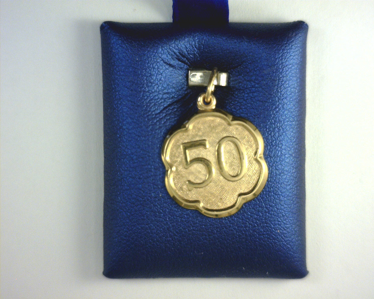 Rembrandt 50 Charm 14k Yellow Gold