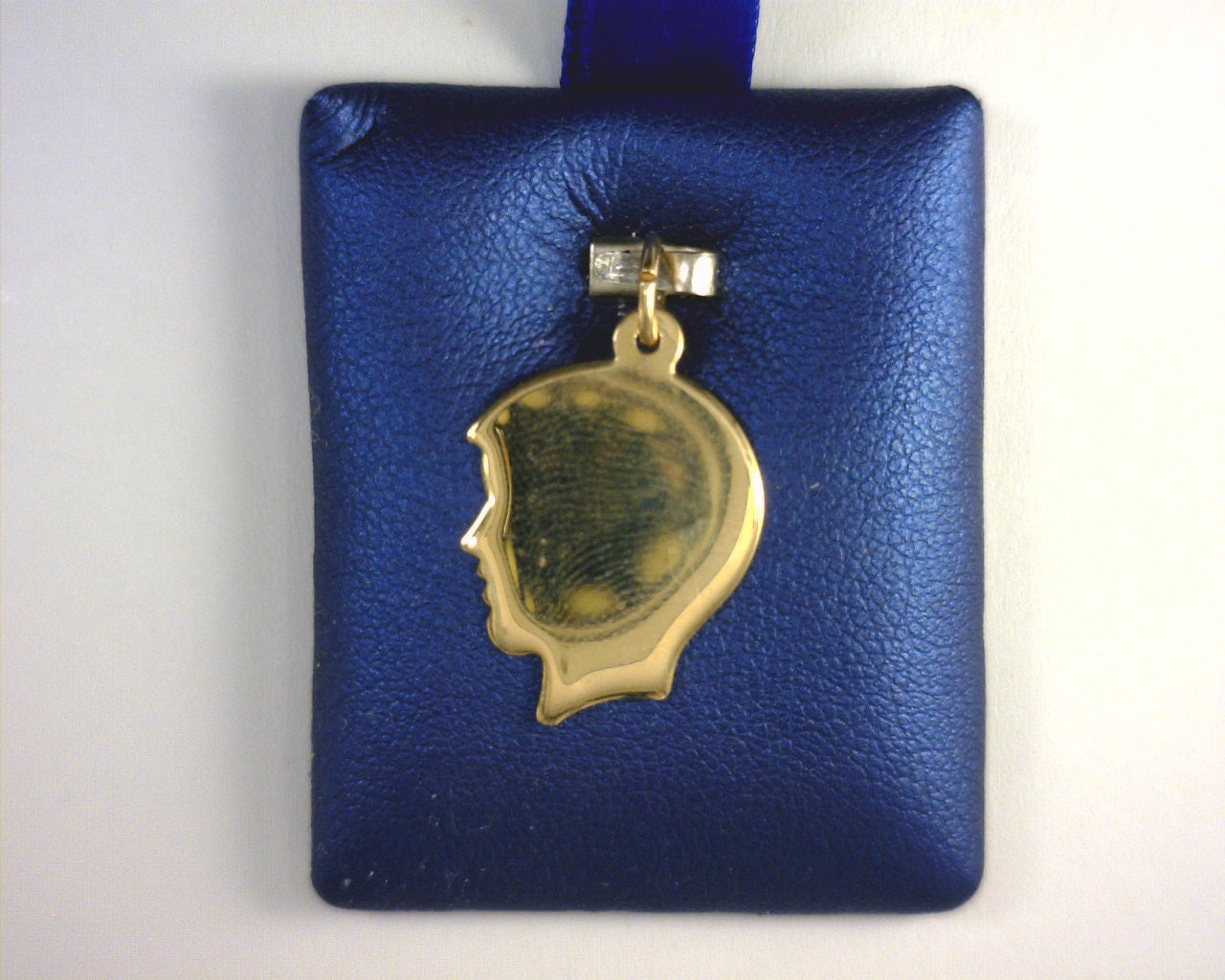 Rembrandt Head Charm 14k Yellow Gold