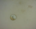 14K LETTER E CHARM