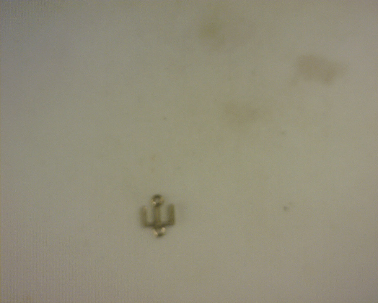 14K LETTER E CHARM
