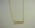 Gabriel NY 14K Yellow Gold LOVE Chain Bracelet