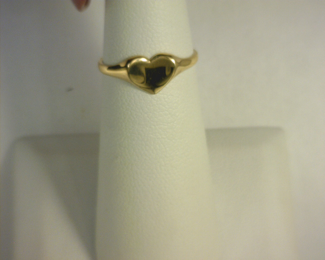 Kiddie Kraft Heart Ring 10K Yellow Gold