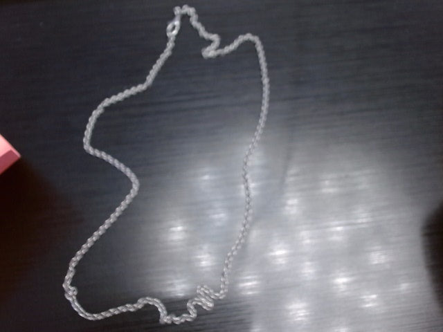 19" PLATNIUM CHAIN