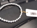 classic bead silver bracelet 5mm